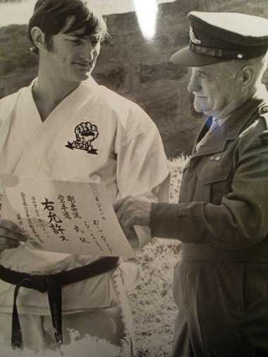 PAUL STARLING & LT COLONEL NOEL GEORGE REID STARLING IN 1970